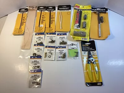 Mascot Hobby Tools Saw Blades Walthers Screws Wire Strippers Model Supplies • $39.99