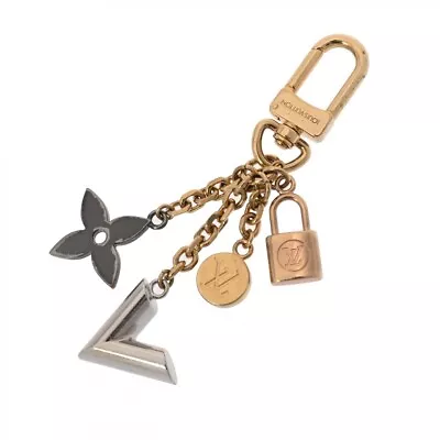 LOUIS VUITTON Bag Charm Kaleido V Gold M67377 Charm 800000120279000 • $192