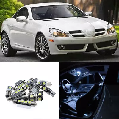 7×White Error Free Interior LED Light Kit For Mercedes-Benz SLK Class 2005-2011 • $10.83