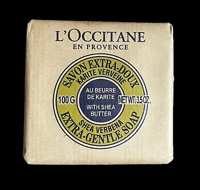 NOS L'Occitane En Provence Shea Verbena Extra Gentle Soap (3.5oz / 100g) France • $11.40