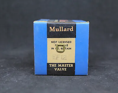 Mullard EF12      NOS    Selaed Box     Very Rare Version. • $245