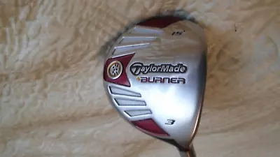 TaylorMade Burner 3 Wood.15 Degree.RE/AX 50 R-Flex Graphite.Excellent Condition • £32.99