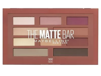 Maybelline The Matte Bar Eyeshadow Palette 300 Warm Neutrals Makeup *New*     • £6.99