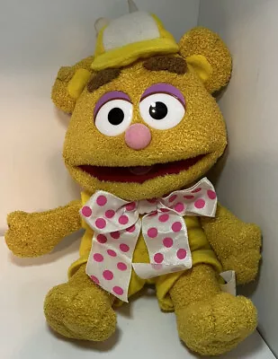 FOZZIE BEAR -  Plush Bean Bag Doll Muppets 8 Inch Jim Henson’s Muppet Babies • $10.79