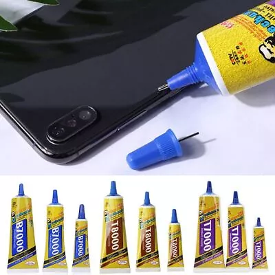 Transparent Black Repair Border Glue  Phone Frame LCD Screen Back Cover Repair • £8.51