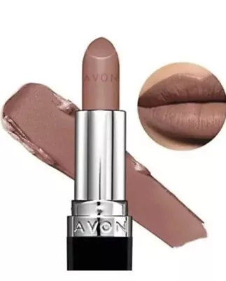 Avon True Colour Perfectly Matte Lipstick Full Size French Toast Light Brown  • £3.75