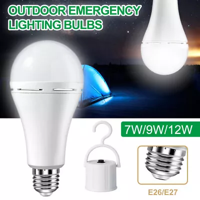 1PC-4PCS Emergency Bulbs Rechargeable LED Light With Battery Backup E27 LED Bulb • $7.19