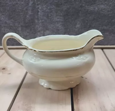 Vintage Homer Laughlin Gravy Boat Creamer Virginia Rose 1948 West Virginia  • $6.99