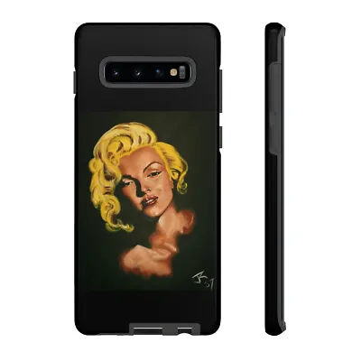 Marilyn Monroe Black Tough Phone Cases Artwork In Color  -  Original Artwork • $53.13