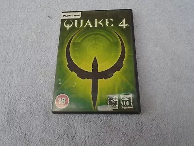 Quake 4 PC DVD Rom Video Game • £4.25