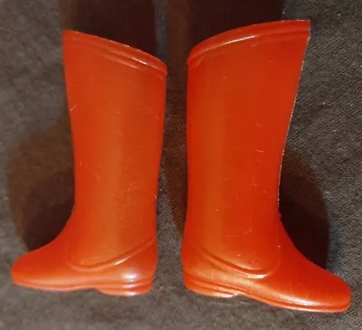 MEGO Vintage RED BOOTS For 8  WGSH Superman & Captain America Or Custom • $12.50