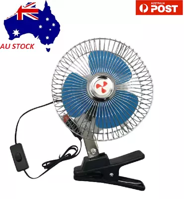 $31.50 • Buy 12Volt Oscillating Fan For Car Caravan Truck Boat 4WD Tractors Accessories Parts