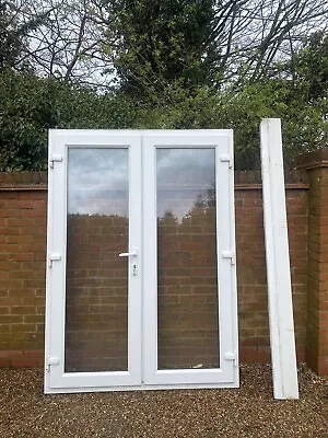 Exterior External Upvc Double Glazed French Doors In Frame With Cill • £191