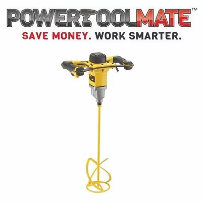 £216.99 • Buy DeWalt DWD241-GB 240V Dual Handle Paddle Mixer Plasterers Plaster 3 Speed Mix