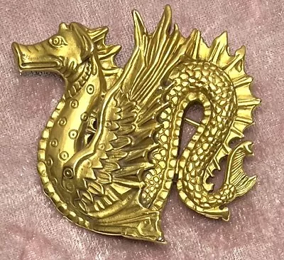 Vintage MMA (Metropolitan Museum Of Art ) Scythian Ketos Dragon Brooch Pin • $90