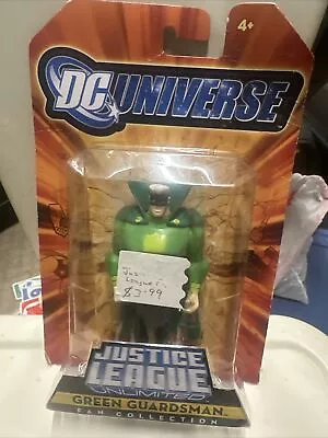 Justice League Unlimited GREEN GUARDSMAN Earth 2 Lantern Complete Dc Universe • $3.99