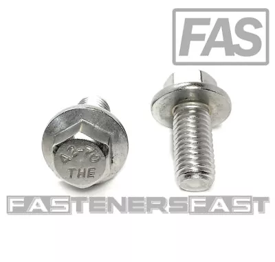 (5) M12 X 1.75 X 25 Stainless Steel DIN6921 A2 Hex Flange Bolts M12x25mm Flange • $18.45