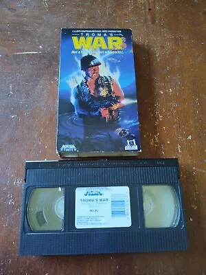 Troma's War Vhs Tape Troma Lloyd Kaufman Media 1989 Horror Movie Cult • $19.99