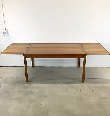 Scandinavian Modern Teak Dining Table • $1250