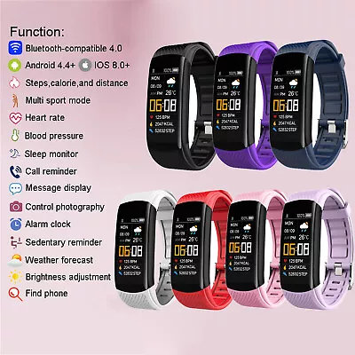 $27.11 • Buy C5S Smart Watch Men's Blood Pressure Waterproof Smart Watch Women's Heart Rate