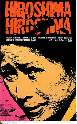 Political POSTER.HIROSHIMA Atomic Victim Solidarity.5.Revolution Protest Art • $15.99