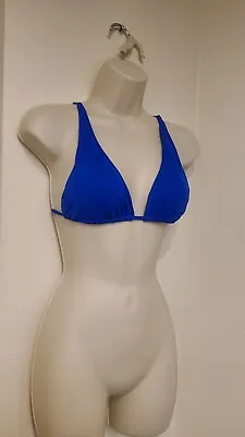 NEW L-Space Bikini Top Size Small Blue Womens Swimwear MADE IN THE US • $19.95