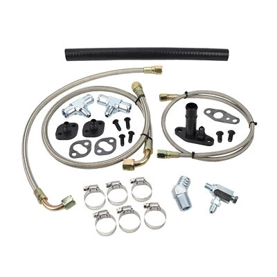 Turbo Oil Water Line Kit For Toyota Land Cruiser 2H HJ47 HJ60 HJ75 CT26 • $216.84