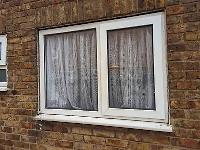 £50 • Buy DOUBLE GLAZED WHITE UPVC WINDOW 1340mm X 1000mm INCL CILL