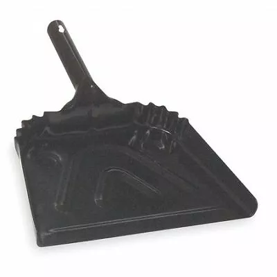 Tough Guy 5W639 Hand Held Dust Pan Standard 12 In W 12 In D Metal Black • $6.75