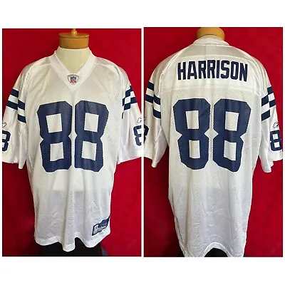 White PERFECT Marvin Harrison #88 Indianapolis Colts NFL Football Jersey Size XL • $27.30