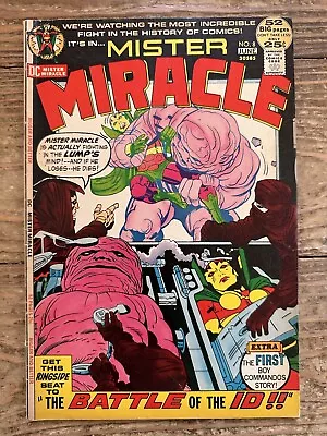 Mister Miracle 8 FN- 5.5 Bronze Age 1st Appearance Of Gilotina Jack Kirby DC • $3.99