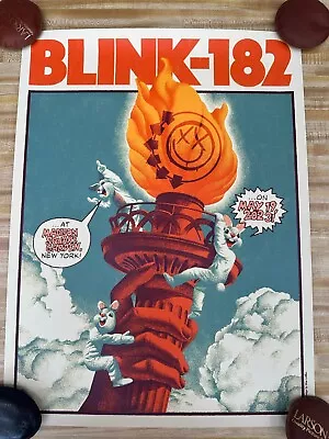 Blink 182 Madison Square Garden (MSG) New York City (NYC) Tour Poster 5/19/23 • $224.95