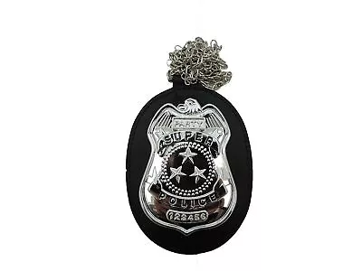 FBI Detective Police Officer Badge On Neck Chain Costume Accessory • $7.99