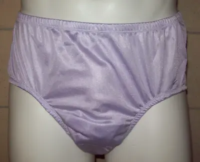 LILAC  Nylon Tricot 6  SLEEVE PANTY 6  SIDES 4  GUSSET * 28-40  Waist ENCASED ** • $33.99