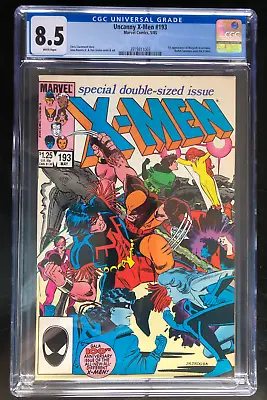 🔑🔥Uncanny X-Men #193 CGC 8.5 Marvel KEY 1st Warpath In Costume 🔑💎 • $30.95