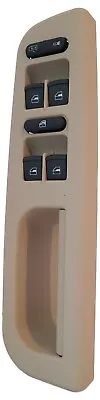 $25 • Buy Master Power Window Door Switch And Tan Bezel For 1999-2005 Volkswagen Jetta NEW