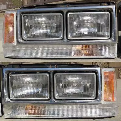 Volvo 740 760 Quad Headlights USA Style Kit NEW LIGHTS! 83-89 Turbo Dual IPD GLE • $850