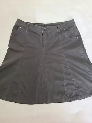 Kuhl Outdoors Hiking Skirt Grey Size 10 • $12.95