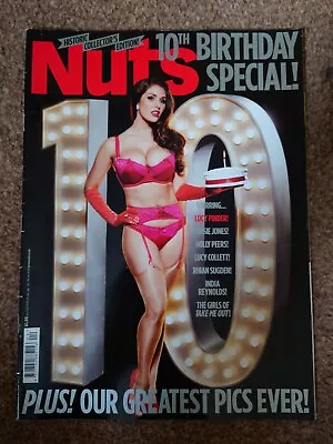£55 • Buy Nuts Magazine 2014 Lucy Pinder 10th Birthday Special Rosie Jones Rhian Sugden
