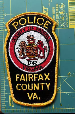 Fairfax County VA Police Patch • $3.99