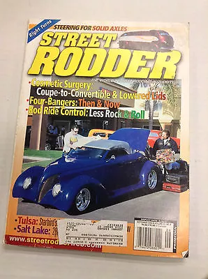 Street Rodder Magazine Cosmetic Surgery Coupe September 2002 031017NONRH • £11.83
