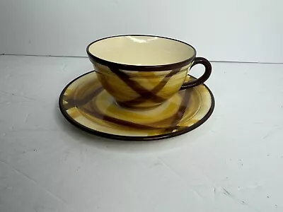 Vintage Vernonware Organdie Tea Cup And Saucer • $8