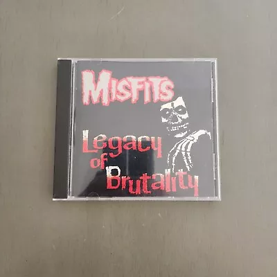 MISFITS Legacy Of Brutality 1989 Plan 9/Caroline CD Glenn Danzig Samhain Classic • $9.99