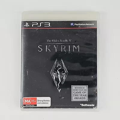 Playstation 3 The Elder Scrolls V Skyrim | Free AUS Shipping • $6.95