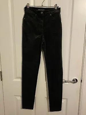 M&S Collection Khaki Velvet Trousers Jeans UK Size 6 • £14.99