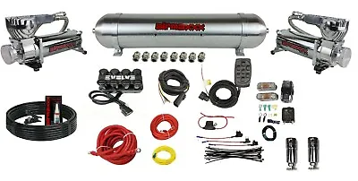 3/8  Air Management Kit Complete 580 Chrome Compressors Tank Evolve Manifold  • $1187.39