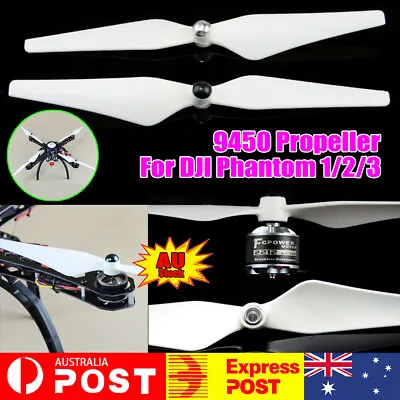 $6.76 • Buy 2X/4X 9450 CW/CCW Replace Drone Blade Propeller Props Part For DJI Phantom 3 2 1