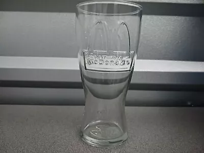 McDONALDS GLASS  1992 Vintage Clear  Embossed Glass • $10