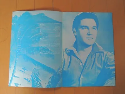 Elvis Presley PARADISE HAWAIIAN STYLE Japanese Movie Theater Program 1966 • $47