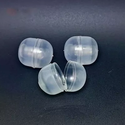 250 X Transparent Empty Vending Machine Toy Capsules 30mm X 35mm • £19.49